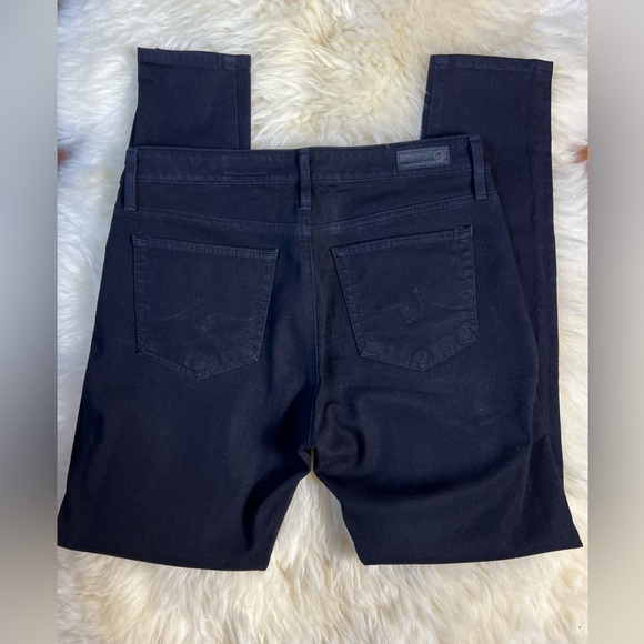 AG The Farrah High Rise Black Skinny Jeans, Size 29 - Picture 7 of 12